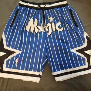 Orlando magic retro basketball shorts